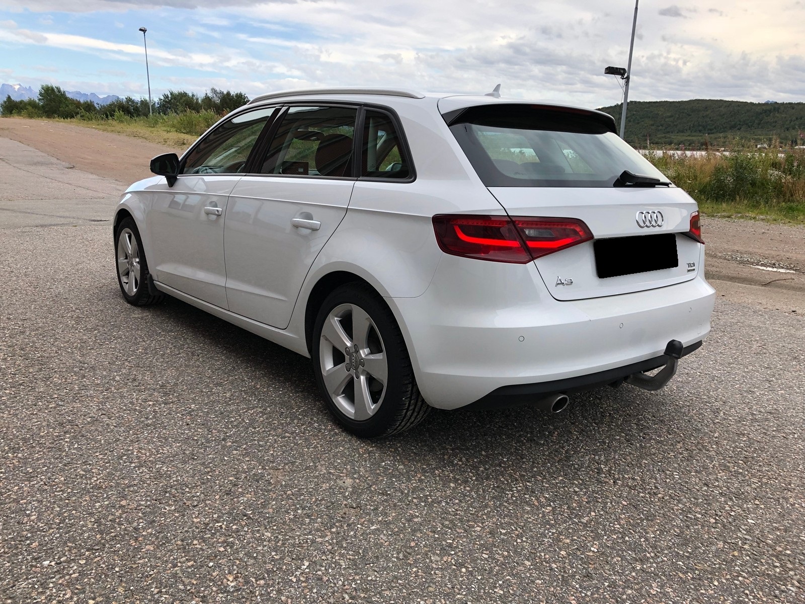 Audi a3 белая